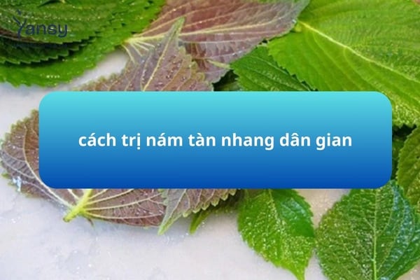 Cách trị nám tàn nhang dân gian